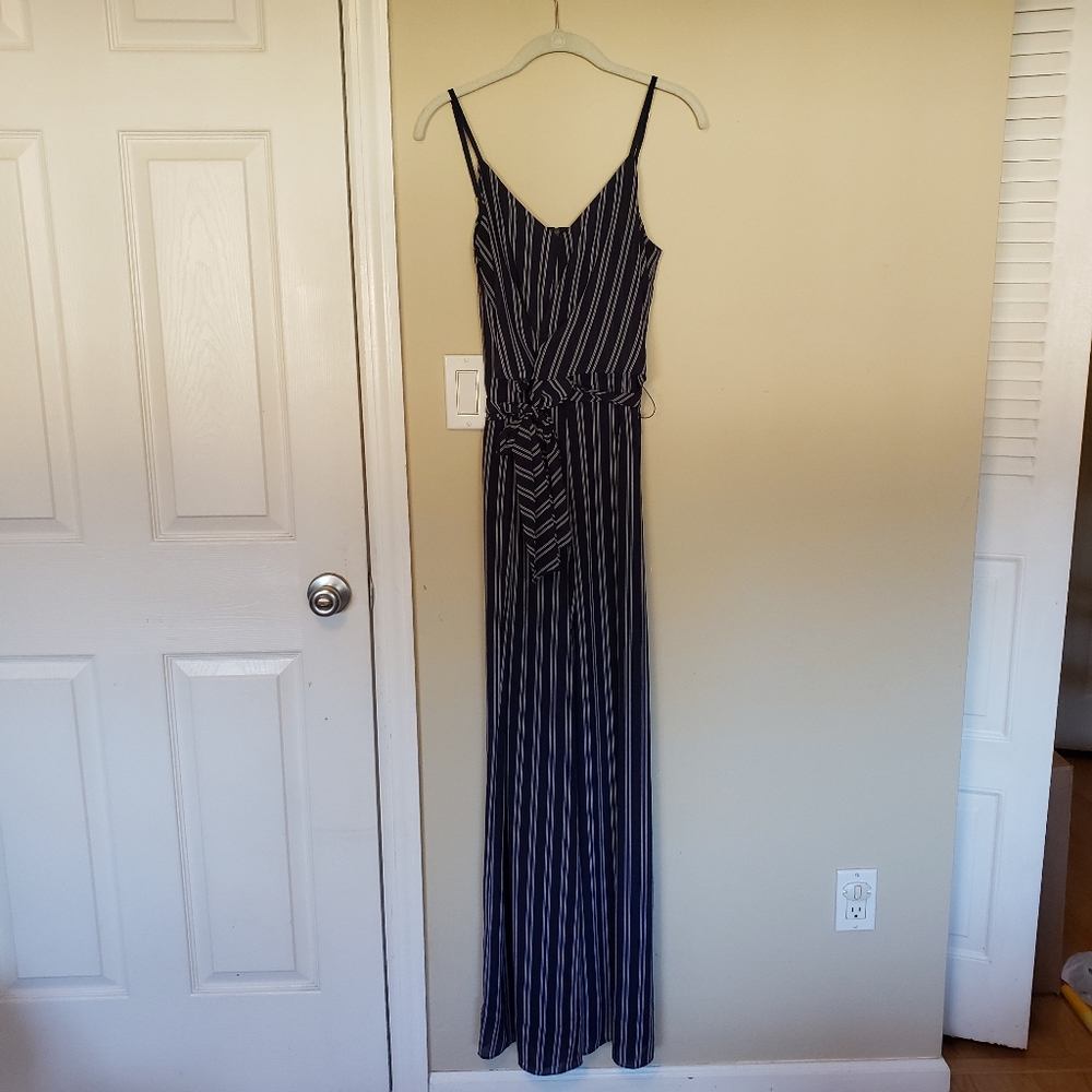 Michael Kors Navy Jumpsuit - Picture 6 of 8